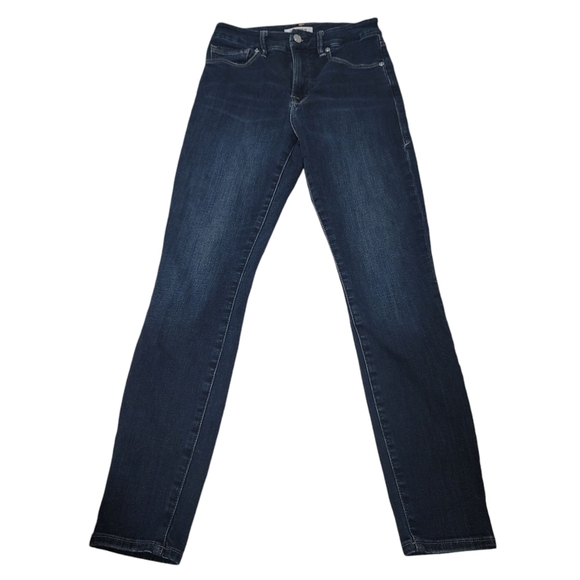Good American Dark DenimSkinny Leg Jeans Size 0/25 2 Pairs - Picture 3 of 13
